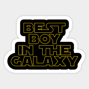 Best Boy in the Galaxy Sticker